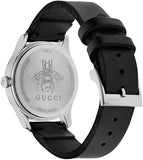 Gucci G Timeless Quartz Green & Red Dial Black Leather Strap Watch For Men - YA1264149 Buy Now By Gucci