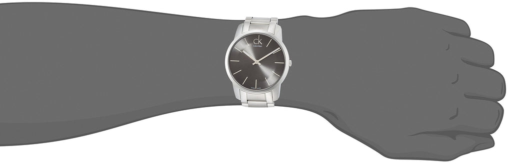 Calvin Klein City Black Dial Silver Steel Strap Watch for Men - K2G21161 Buy Now By Calvin Klein