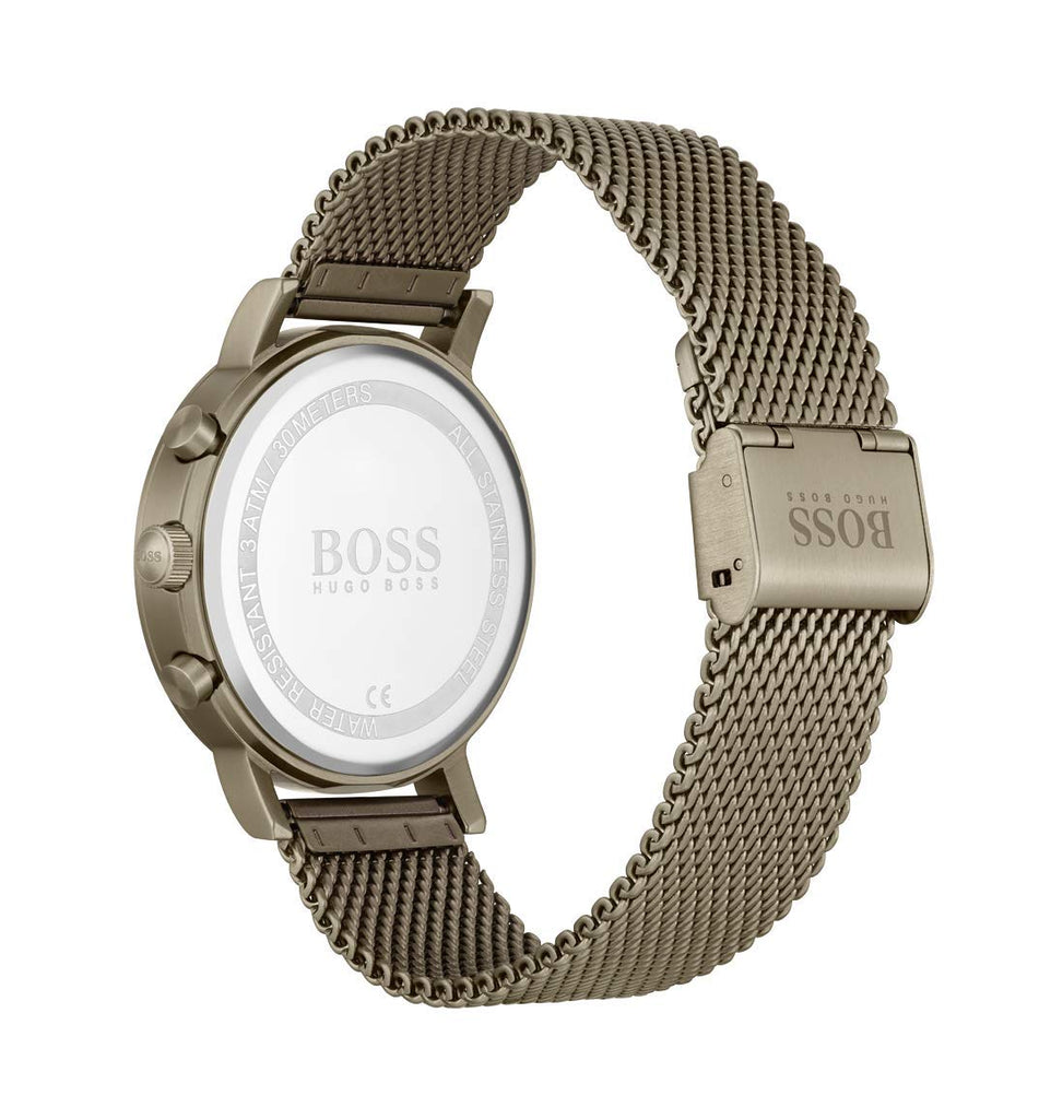 Hugo Boss Spirit Blue Dial Grey Mesh Bracelet Watch for Men - 1513693 Buy Now By Hugo Boss