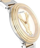 Versace Virtus Quartz White Dial Two Tone Steel Strap Watch For Women - VET300721 Buy Now By Versace