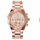 Michael Kors Raquel Analog Rose Gold Dial Rose Gold Steel Strap Watch For Women - MK4688 Buy Now By Michael Kors
