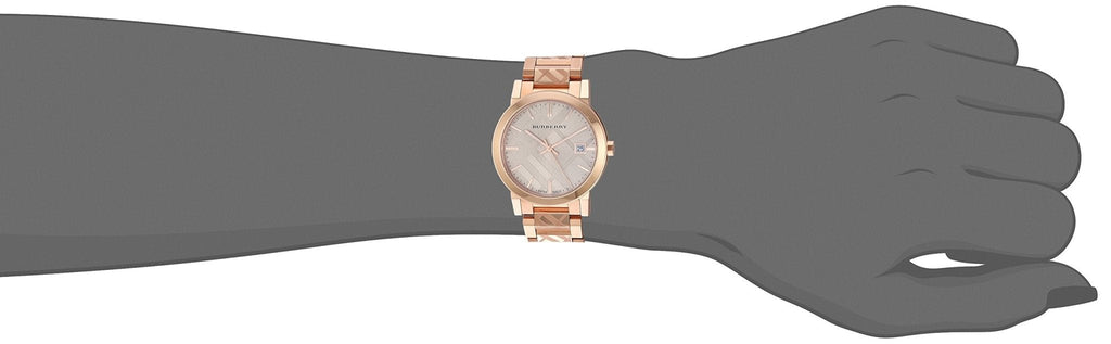 Burberry The City Rose Gold Dial Rose Gold Steel Strap Watch for Women - BU9039 Buy Now By Burberry