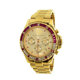 Michael Kors Everest Chronograph Gold Dial Gold Steel Strap Watch for Women - MK5871 Buy Now By Michael Kors