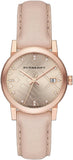 Burberry The City Diamonds Beige Dial Beige Leather Strap Watch for Women - BU9131 Buy Now By Burberry