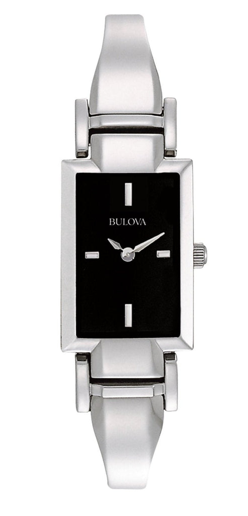 Bulova Classic Collection Black Dial Silver Steel Strap Watch for Women - 96L138 Buy Now By Bulova