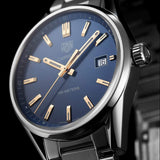 Tag Heuer Carrera Quartz Blue Dial Silver Steel Strap Watch for Women - WAR1112.BA0601 Buy Now By Tag Heuer