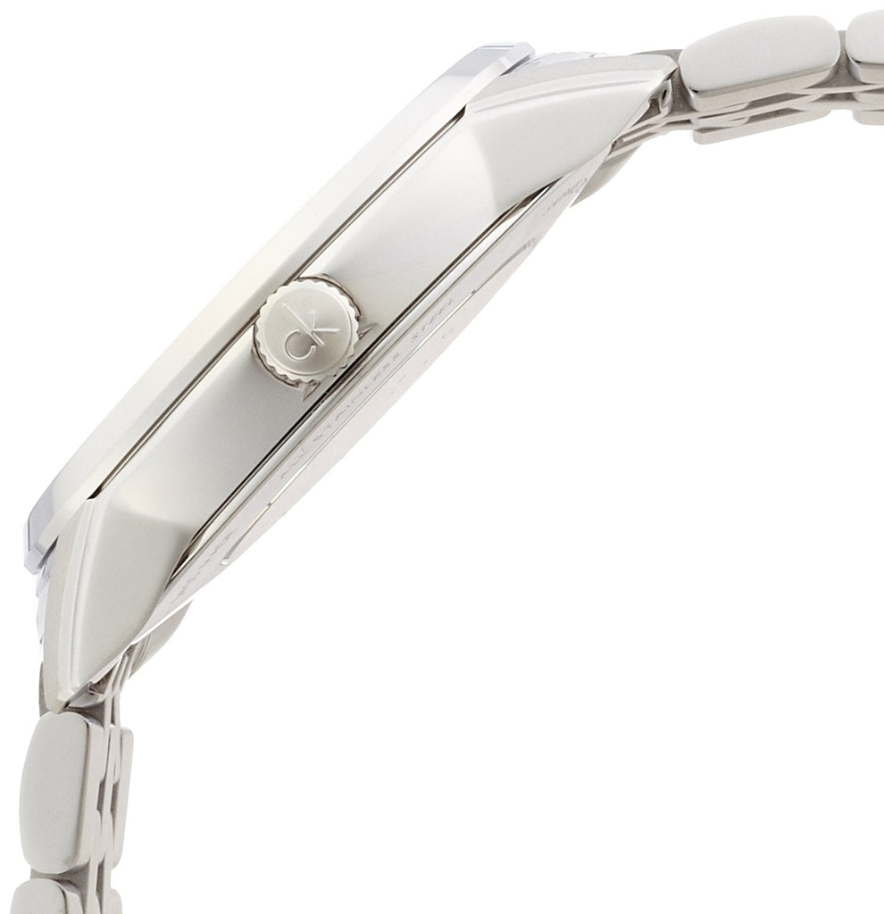 Calvin Klein Infinity Automatic Silver Dial Silver Steel Strap Watch for Men - K5S34146 Buy Now By Calvin Klein