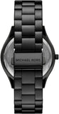 Michael Kors Slim Runway Analog Black Dial Black Steel Strap Watch For Women - MK4734 Buy Now By Michael Kors