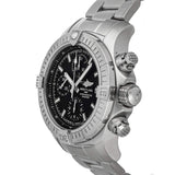 Breitling Avenger Chronograph 43 Black Dial Silver Steel Strap Watch for Men - A13385101B1A1 Buy Now By Breitling