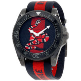 Gucci Dive Blue & Red Dial Blue & Red Nylon Strap Watch For Men - YA136214 Buy Now By Gucci