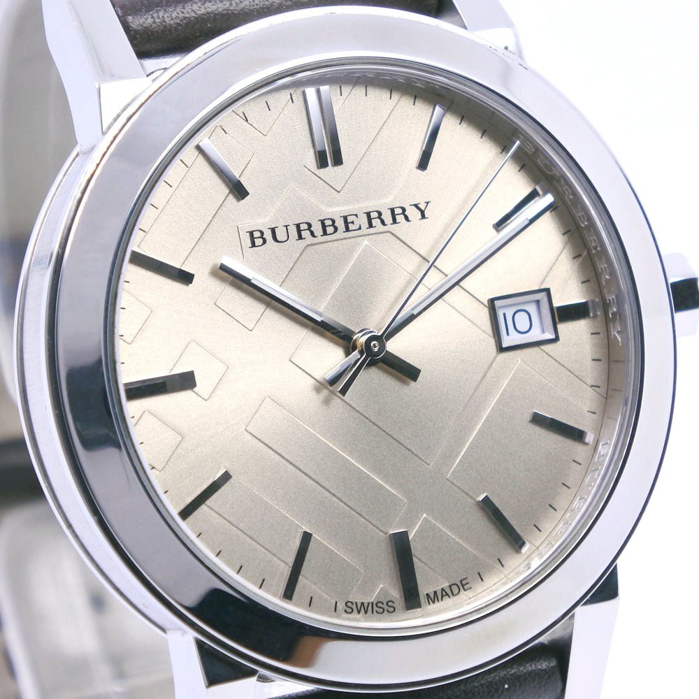 Burberry The City Gold Dial Brown Leather Strap Watch for Men - BU9011 Buy Now By Burberry