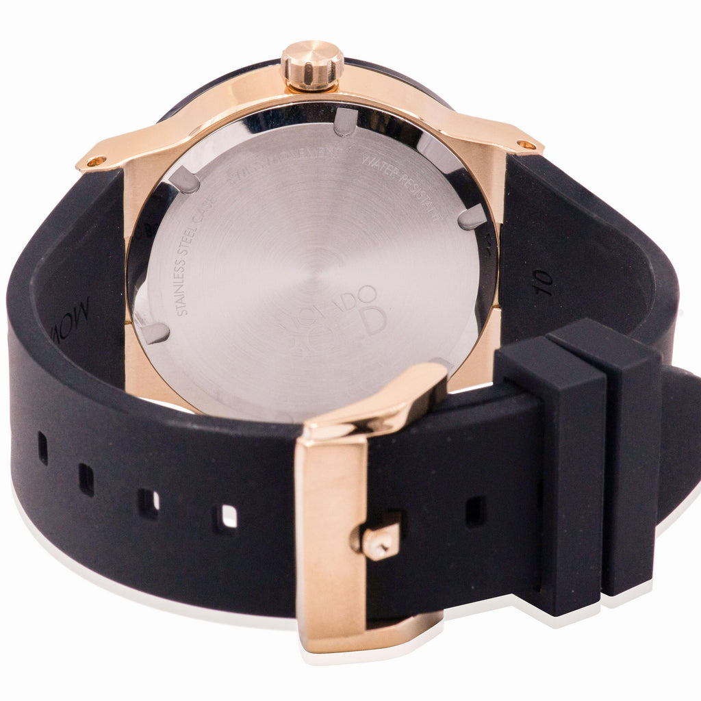 Movado Bold Black Dial Black Rubber Strap Watch for Men - 3600623 Buy Now By Movado