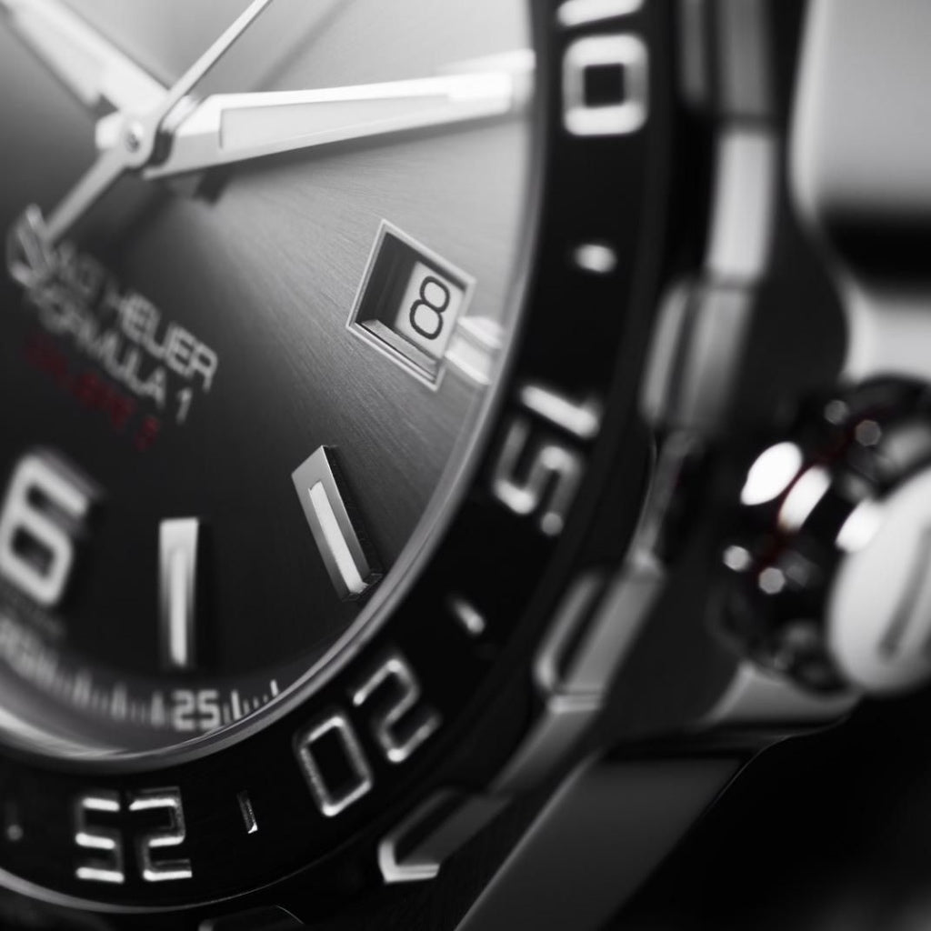 Tag Heuer Formula 1 Calibre 5 Chronograph Anthracite Dial Silver Steel Strap Watch for Men - WAZ2011.BA0842 Buy Now By Tag Heuer