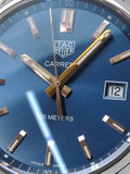 Tag Heuer Carrera Quartz Blue Dial Silver Steel Strap Watch for Women - WAR1112.BA0601 Buy Now By Tag Heuer