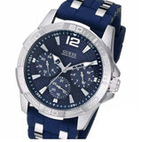 Guess Oasis Multifunction Blue Dial Two Tone Steel Strap Watch for Men- W0366G2 Buy Now By Guess