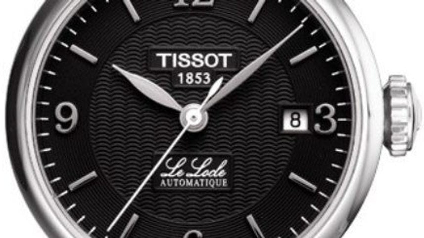 Tissot Le Locle Small Automatic Black Dial Silver Steel Strap Watch For Women - T41.1.183.54 Buy Now By Tissot