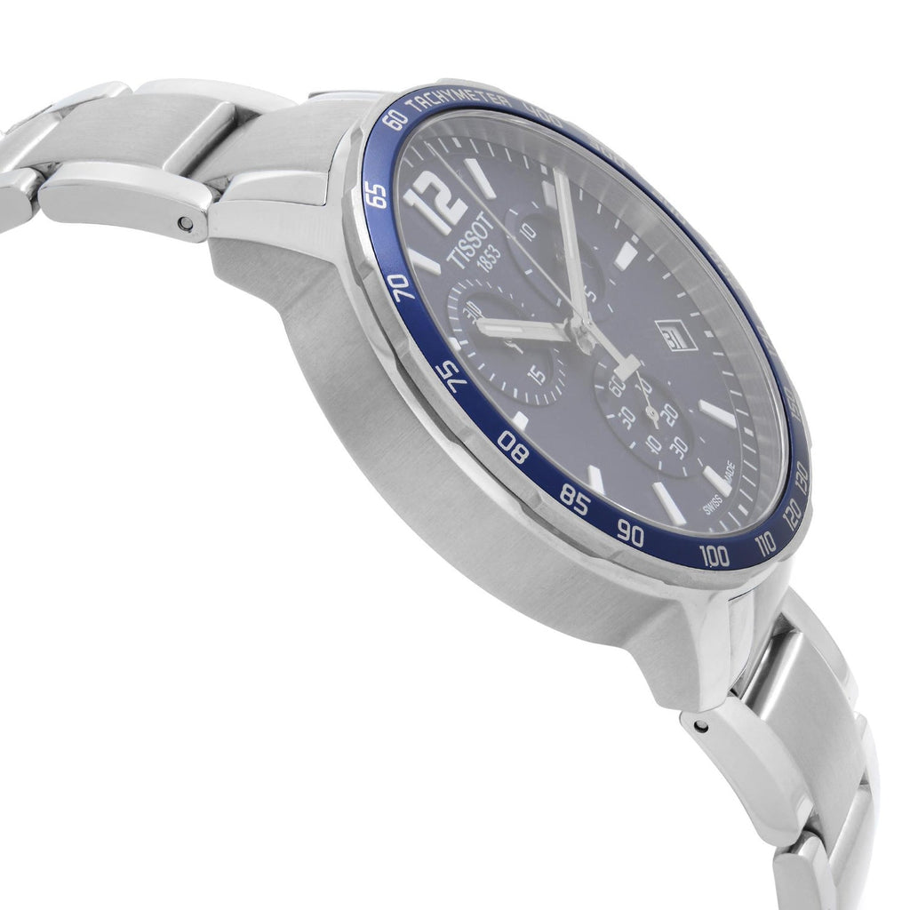 Tissot Quickster Chronograph Blue Dial Watch For Men - T095.417.11.047.00 Buy Now By Tissot