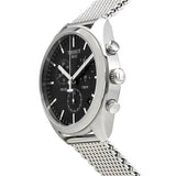 Tissot PR 100 Chronograph Black Dial Silver Mesh Bracelet Watch For Men - T101.417.11.051.01 Buy Now By Tissot