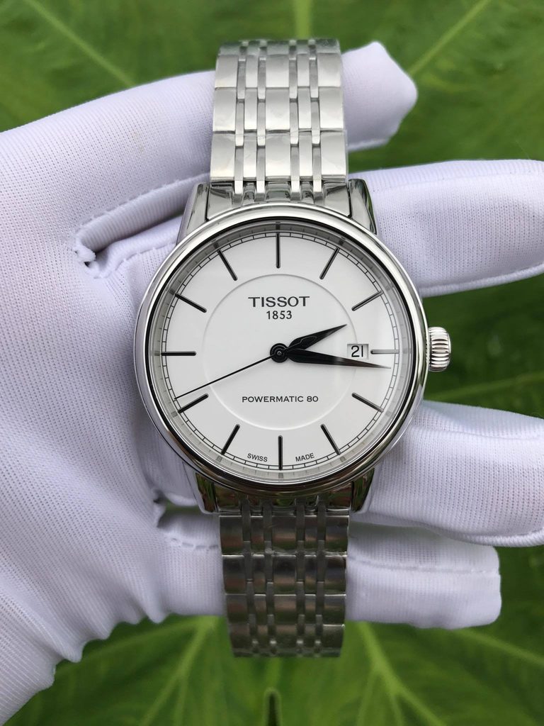 Tissot Carson Powermatic 80 Silver Dial Silver Steel Strap Watch For Men - T085.407.11.011.00 Buy Now By Tissot