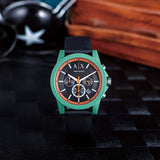 Armani Exchange Outerbanks Chronograph Black Dial Black Silicone Strap Watch For Men - AX1348 Buy Now By Armani Exchange