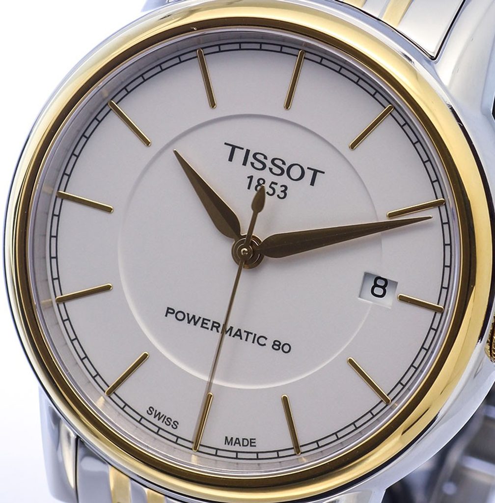 Tissot T Classic Carson Automatic White Dial Two Tone Steel Strap Watch for Men - T085.407.22.011.00 Buy Now By Tissot