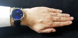 Tissot T Classic Tradition Blue Dial Black Leather Strap Watch For Men - T063.610.16.047.00 Buy Now By Tissot