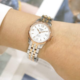 Tissot Le Locle Automatic Small Lady Silver Dial Two Tone Steel Strap Watch For Women - T41.2.183.33 Buy Now By Tissot