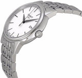 Tissot Carson Steel White Dial Silver Steel Strap Watch For Men - T085.410.11.011.00 Buy Now By Tissot