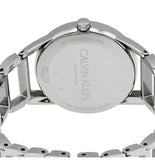 Calvin Klein Stately White Dial Silver Steel Strap Watch for Women - K3G23126 Buy Now By Calvin Klein