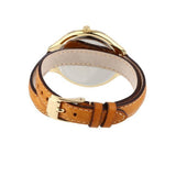 Michael Kors Runway Gold Dial Brown Leather Strap Watch For Women - MK2256 Buy Now By Michael Kors