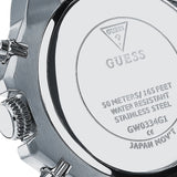 Guess Third Grear Multi Function Black Dial Black Rubber Strap Watch for Men- GW0334G1 Buy Now By Guess