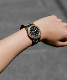 Versace Sports Tech Chronograph Black Dial Black Rubber Strap Watch for Men - VELT00119 Buy Now By Versace