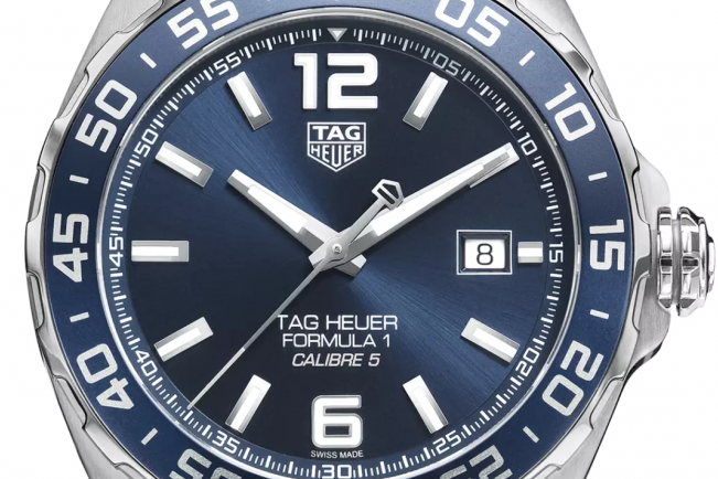 Tag Heuer Formula 1 Bucherer Blue Edition Blue Dial Silver Steel Strap Watch for Men - WAZ2015.BA0842 Buy Now By Tag Heuer