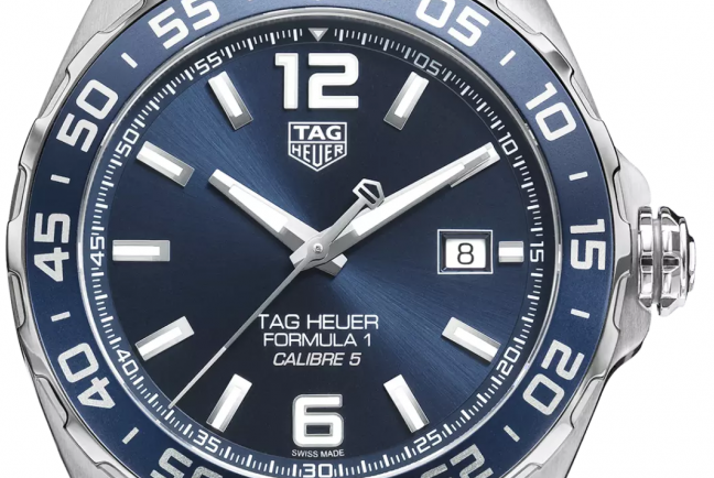 Tag Heuer Formula 1 Bucherer Blue Edition Blue Dial Blue Calfskin Strap Watch for Men - WAZ2015.FT8023 Buy Now By Tag Heuer