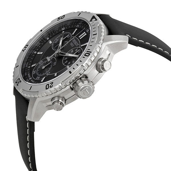 Tissot PRS 200 Chronograph Black DIal Watch For Men - T067.417.16.051.00 Buy Now By Tissot