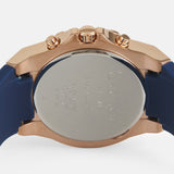 Guess Caliber Chronograph White Dial Blue Silicone Strap Watch for Men - W0864G5 Buy Now By Guess