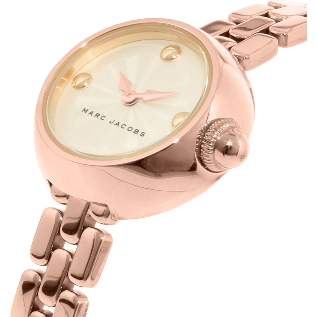 Marc Jacobs Courtney White Dial Rose Gold Steel Strap Watch for Women - MJ3458 Buy Now By Marc Jacobs