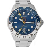 Tag Heuer Aquaracer Professional 300 GMT Automatic Blue Dial Silver Steel Strap Watch for Men - WBP2010.BA0632 Buy Now By Tag Heuer