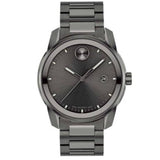 Movado Bold Verso Grey Dial Grey Steel Strap Watch for Men - 3600860 Buy Now By Movado