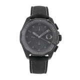 Tag Heuer Aquaracer Automatic Chronograph Special Edition Titanium Grey Dial Black Leather Strap Watch for Men - CAY218B.FC6370 Buy Now By Tag Heuer