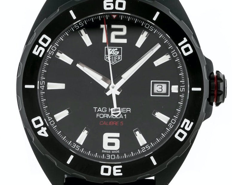 Tag Heuer Formula 1 Black Dial Strap Watch for Men - WAZ2115.FT8023 Buy Now By Tag Heuer