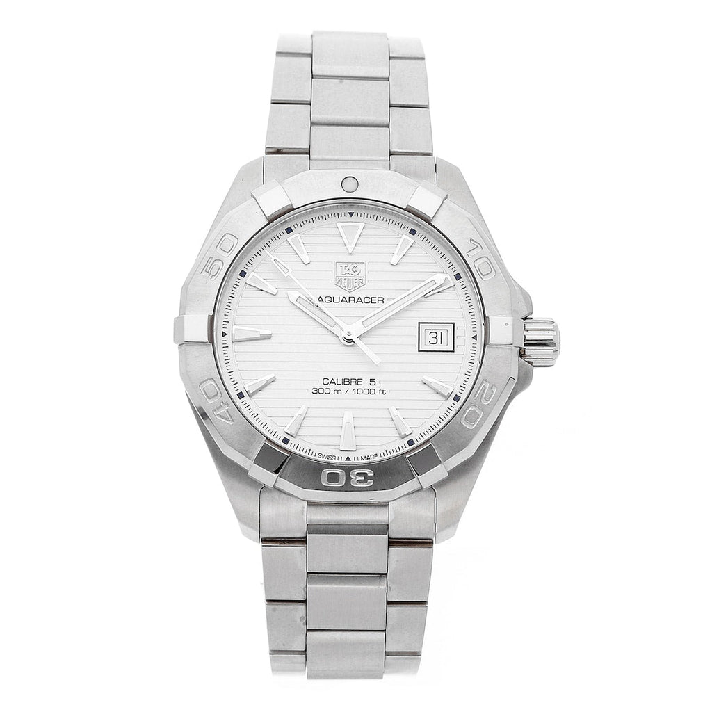 Tag Heuer Aquaracer White Dial Watch for Men - WAY2111.BA0928 Buy Now By Tag Heuer