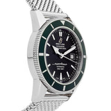 Breitling Superocean Heritage 42mm Chronograph Green Bezel Mens Watch - A1732136 Buy Now By Breitling