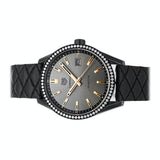 Tag Heuer Carrera Diamonds Anthracite Black Dial Black Leather Strap Watch for Women - WAR1115.FC6392 Buy Now By Tag Heuer