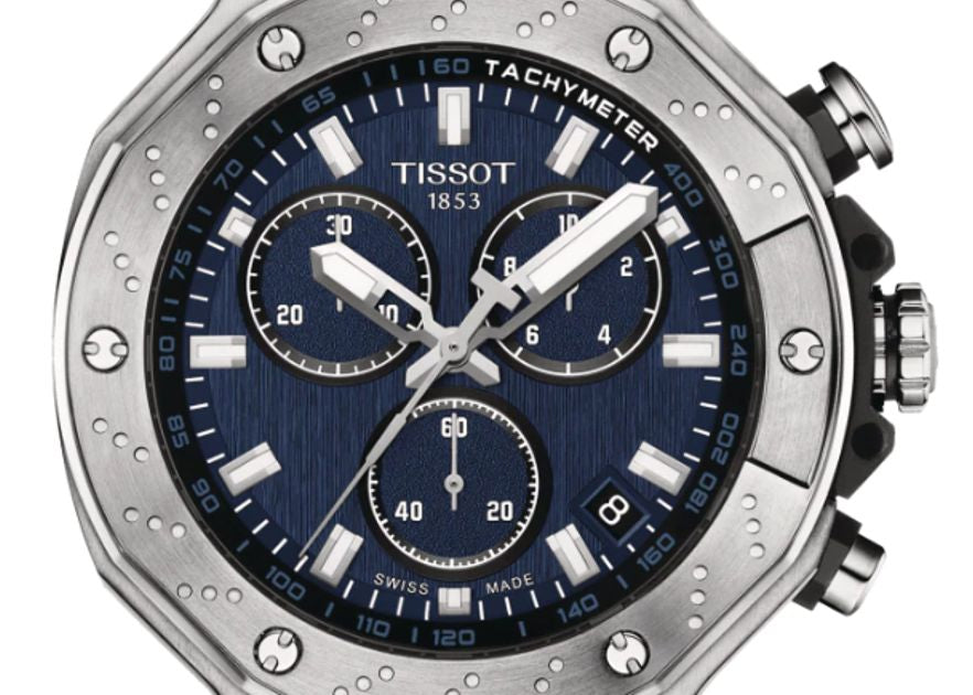 Tissot T Race Chronograph Blue Dial Silver Steel Strap Watch For Men - T141.417.11.041.00 Buy Now By Tissot