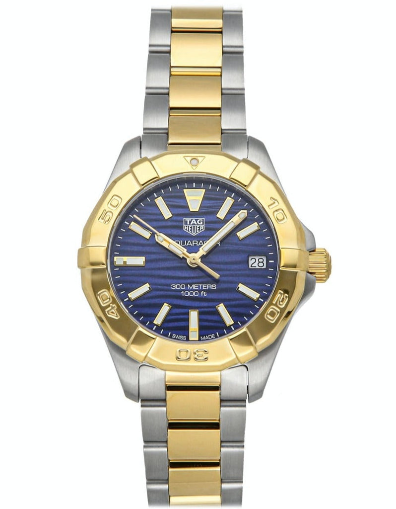 Tag Heuer Aquaracer Blue Dial Two Tone Steel Strap Watch for Women - WBD1325.BB0320 Buy Now By Tag Heuer
