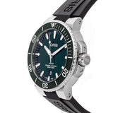 Oris Aquis Date Green Dial Black Rubber Strap Watch for Men - 0173377304157-0742464EB Buy Now By Oris