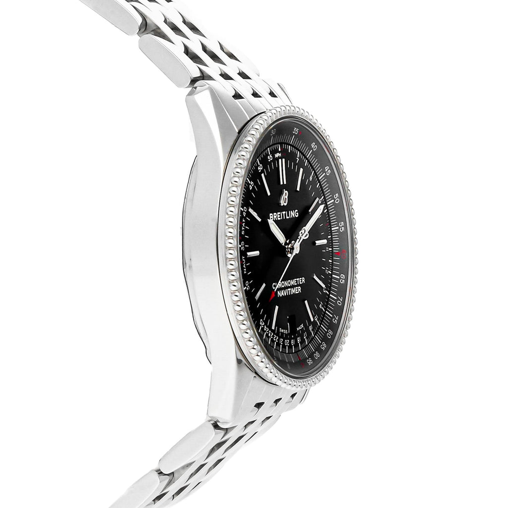 Breitling Navitimer Automatic 38mm Black Dial Stainless Steel Mens Watch - A17325241B1A1 Buy Now By Breitling