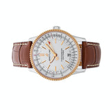 Breitling Navitimer Automatic 41mm White Dial Brown Leather Strap Mens Watch - U17326241G1P1 Buy Now By Breitling