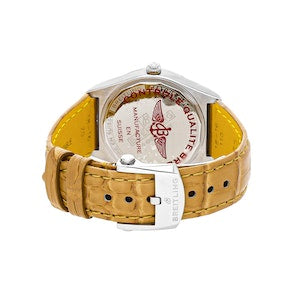 Breitling Chronomat Automatic 36 South Sea Brown Dial Brown Leather Strap Watch for Women - A10380611A1P1 Buy Now By Breitling